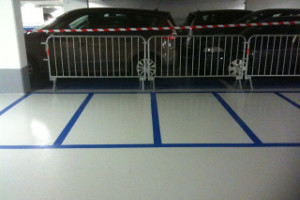 marquage au sol de parking