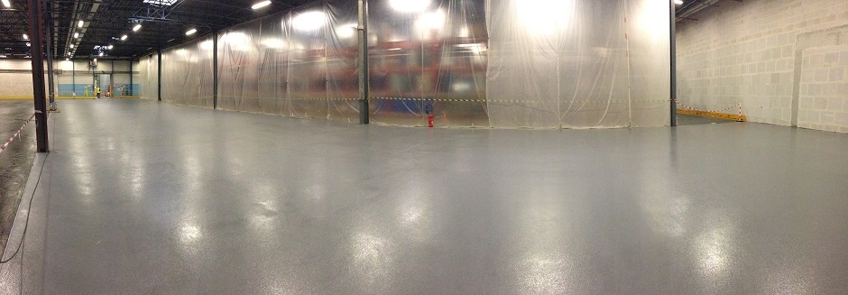 pose sol résine epoxy